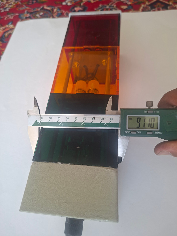 چراغ سه طبقه مکعبی 9 در 9 سانت LED