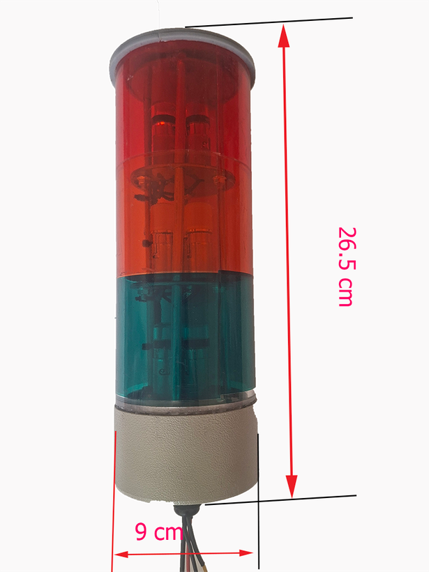 چراغ گرد به قطر 9 سانتی متر LED