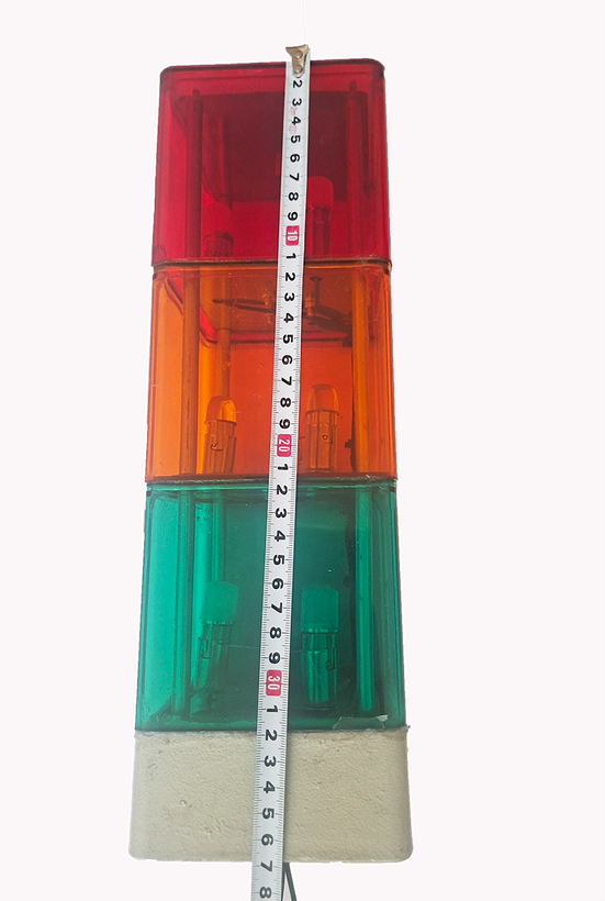 چراغ سه طبقه 11.5 در 11.5 سانتی متری LED