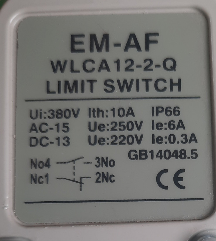 میکروسوییچ غلتکی BERM WLCA 12-2-Q