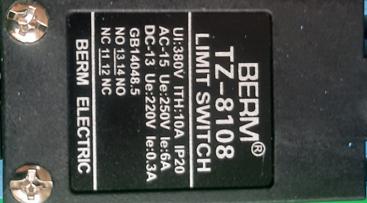 میکروسوییچ غلتکی BERM TZ-8108