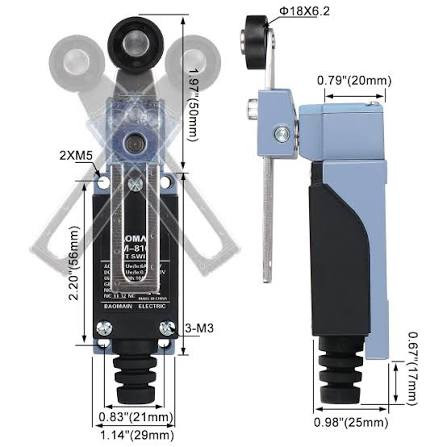 میکروسوییچ غلتکی BERM TZ-8108