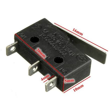 میکروسوییچ کوچک اهرمی KW11-3Z