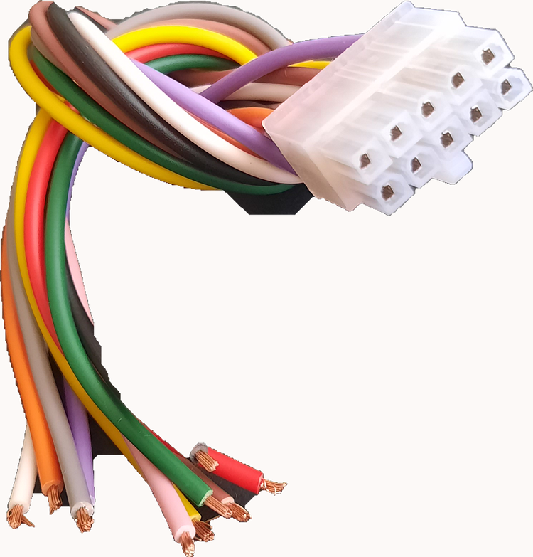کانکتور بین راهی 10 پین سیم دار atx2*5
