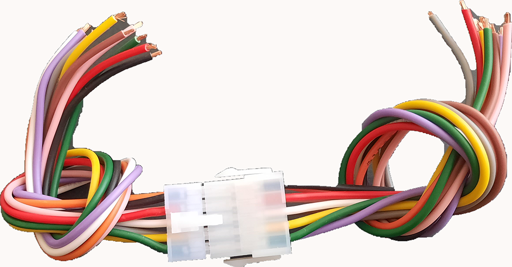 کانکتور بین راهی 10  پین سیم دار  atx2*5