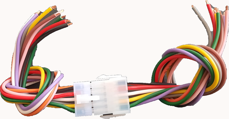 کانکتور بین راهی 10 پین سیم دار atx2*5
